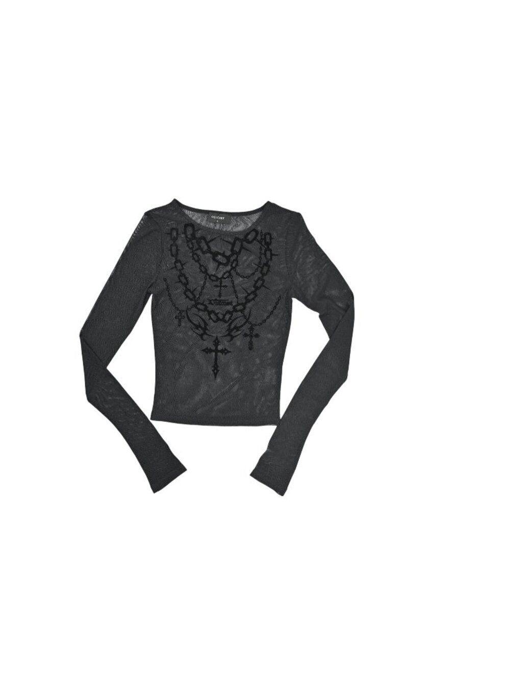 Outcast Evelyn Long Sleeve Top in Black